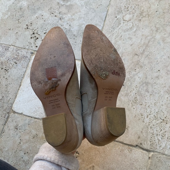 VINCE Suede Hamilton Chelsea Ankle Bootie in Clay 6.5 - Picture 13 of 16